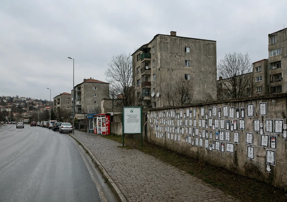 Čitulje na ulicama Srbije